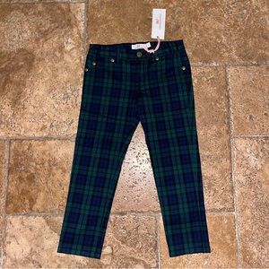 VINEYARD VINES little girl plaid pocket pants